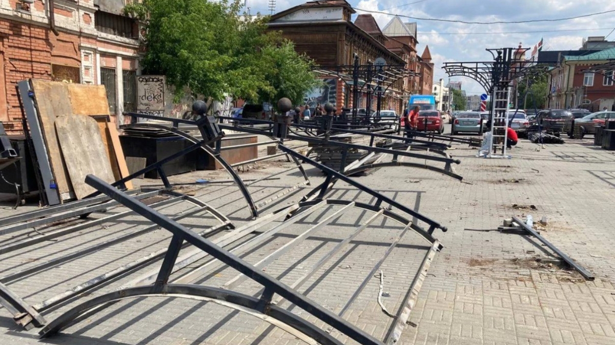 В Челябинске реконструируют исторический центр города Курс дела