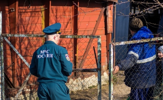 На пожаре на Южном Урале сгорел человек